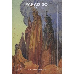 Paradiso - 18 wenskaarten Jean Giraud - "Moebius"