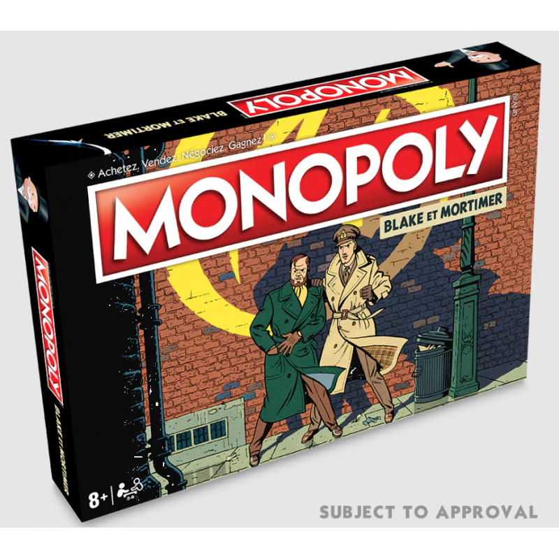 Monopoly Blake et Mortimer + Nederlandstalige kaartjes