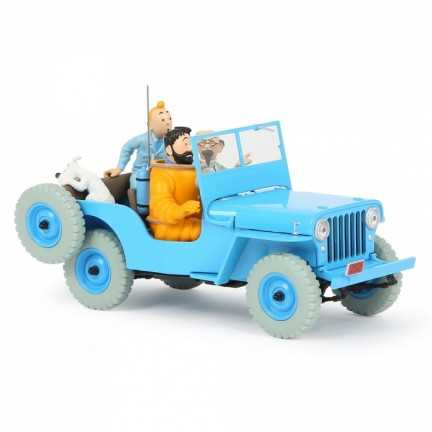 De blauwe Jeep