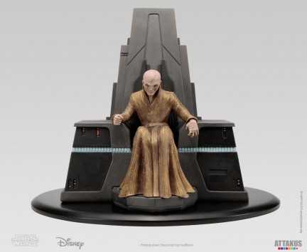 Snoke sur son trône -...