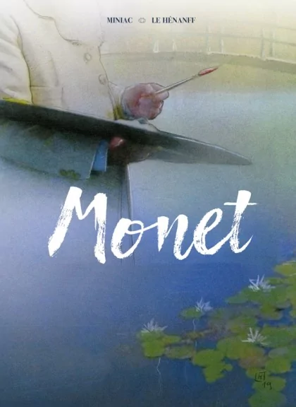 Monet - Een regenboog boven...